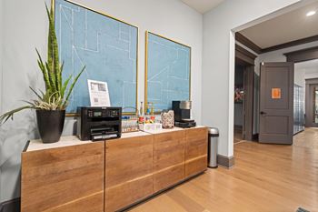 Co-working space with free printing and fast computers